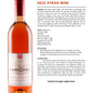 2022 Marichel Syrah Rosé